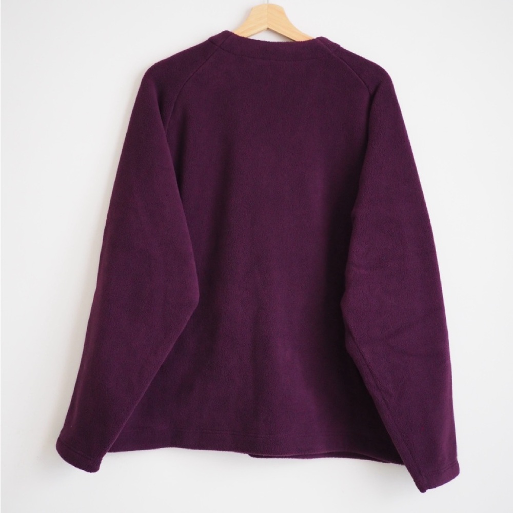 Needles fleece cardigan oversized streetwear Uniqlo sweater size large - Picture 4 of 9